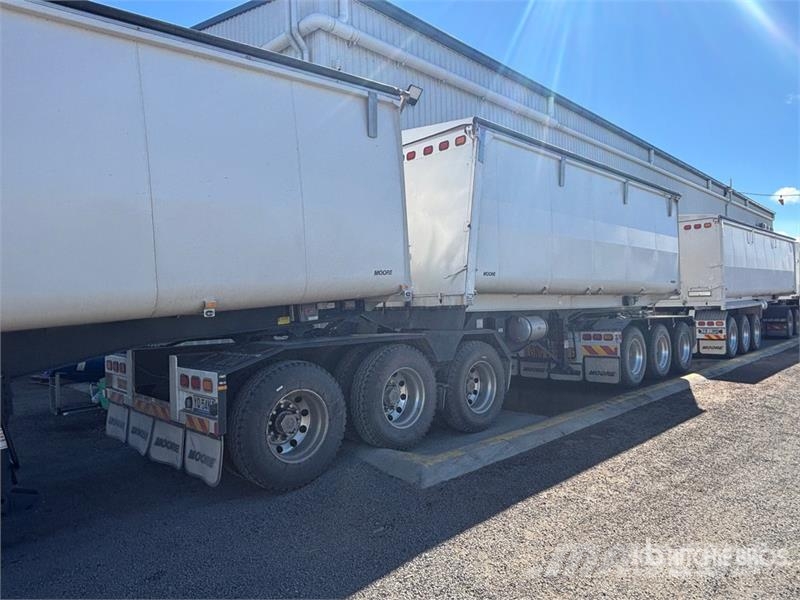 Moore 6.8 m Tri/A B-Double Lead End Dump Trailer Самоскиди