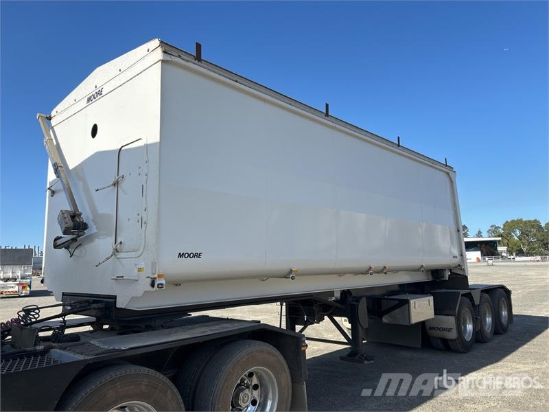 Moore 6.9 m Tri/A B-Double Lead End Dump Trailer Tipper trailers