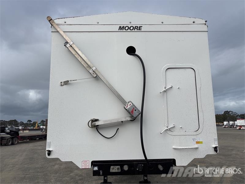 Moore 6.9 m Tri/A B-Double Lead End Dump Trailer Anhænger med tip