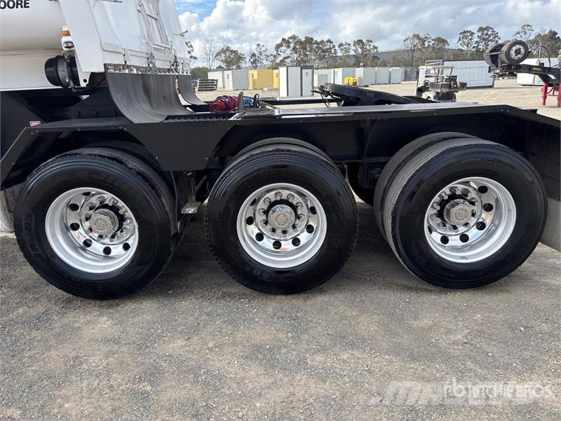 Moore 6.9 m Tri/A B-Double Lead End Dump Trailer Anhænger med tip