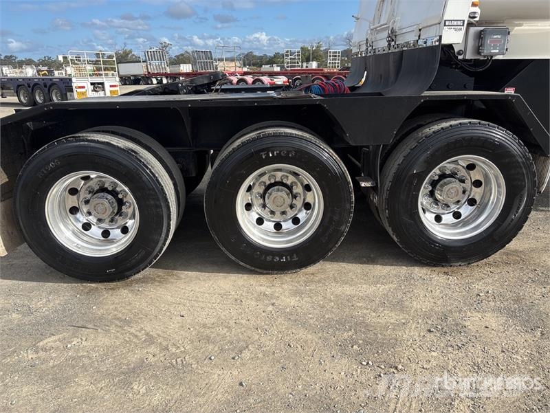 Moore 6.9 m Tri/A B-Double Lead End Dump Trailer Anhænger med tip