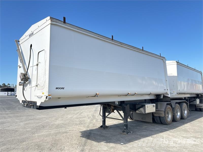 Moore 6.9 m Tri/A B-Double Lead End Dump Trailer 自卸拖车