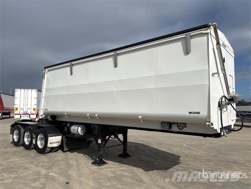 Moore 6.9 m Tri/A B-Double Lead End Dump Trailer Tipphengere