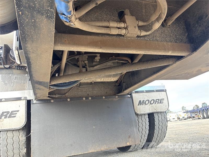 Moore 6.9 m Tri/A B-Double Lead End Dump Trailer Anhænger med tip
