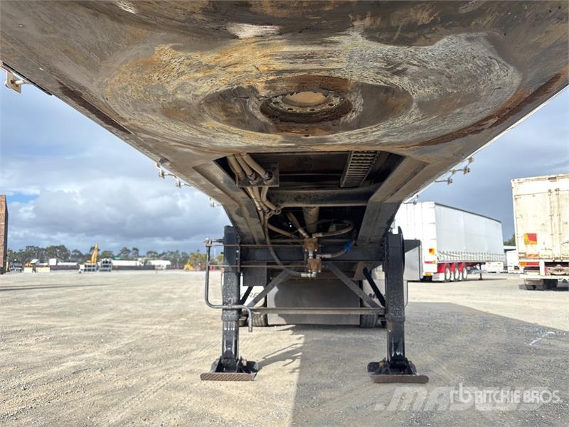 Moore 6.9 m Tri/A B-Double Lead End Dump Trailer Tipphengere