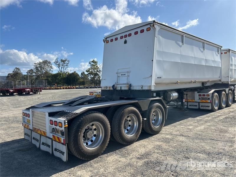 Moore 6.9 m Tri/A B-Double Lead End Dump Trailer Tipper trailers