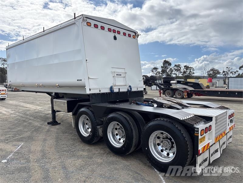 Moore 6.9 m Tri/A B-Double Lead End Dump Trailer Tipphengere