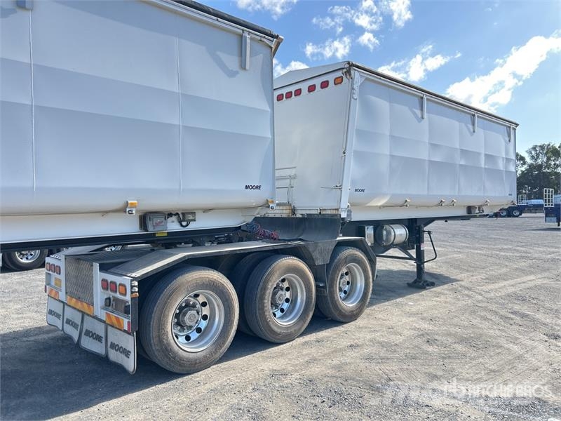 Moore 6.9 m Tri/A B-Double Lead End Dump Trailer 自卸拖车