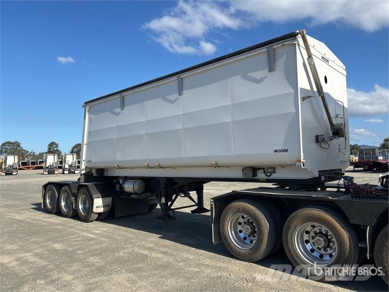 Moore 6.9 m Tri/A B-Double Lead End Dump Trailer Tipper trailers