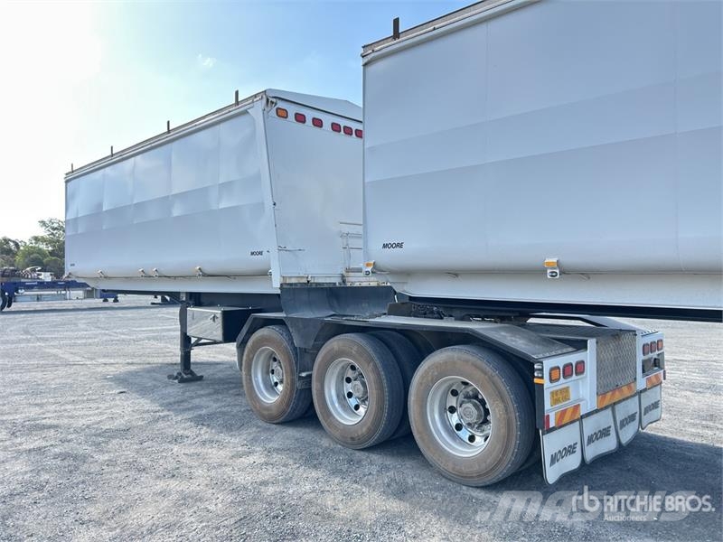 Moore 6.9 m Tri/A B-Double Lead End Dump Trailer 自卸拖车
