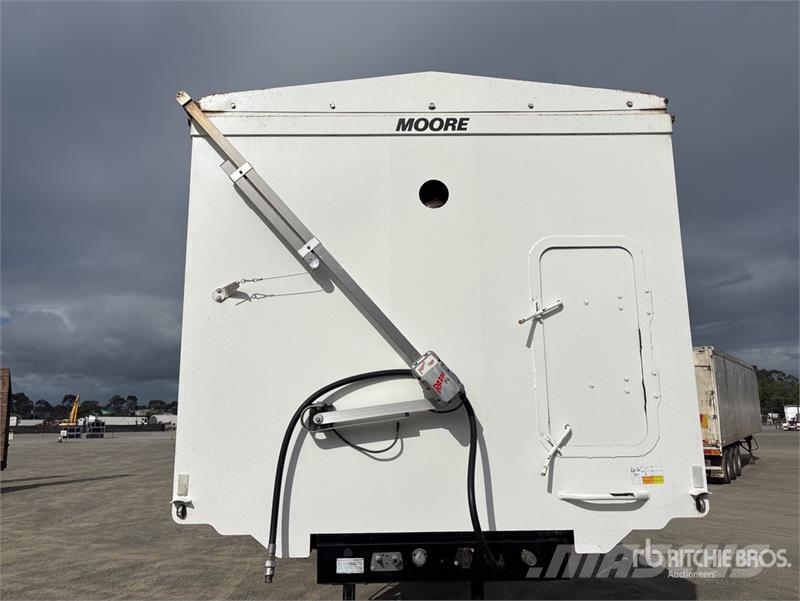Moore 6.9 m Tri/A B-Double Lead End Dump Trailer Tipphengere