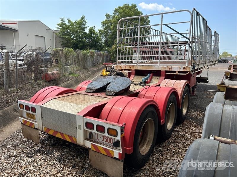Moore Trailers 7.2 m Tri/A B-Double Lead Flatbed T Flatbed/Dropside trailers