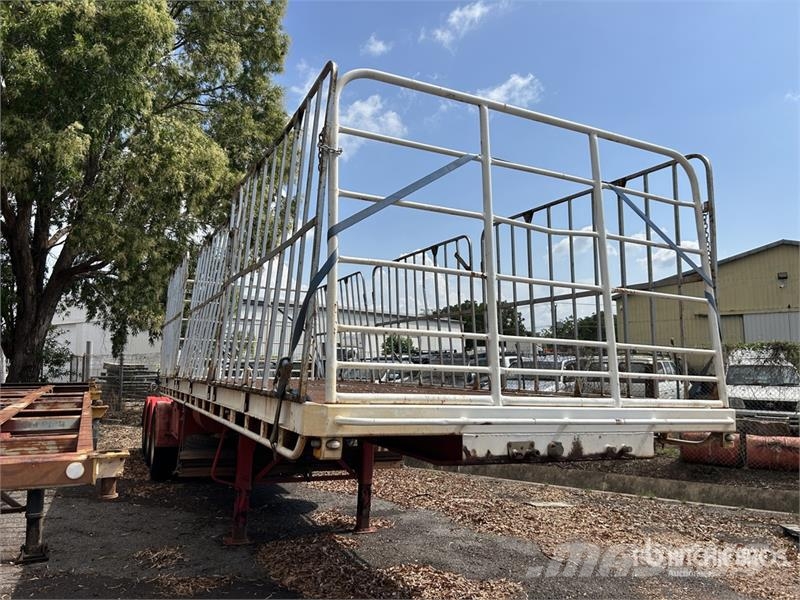 Moore Trailers 7.2 m Tri/A B-Double Lead Flatbed T Flatbed/Dropside trailers