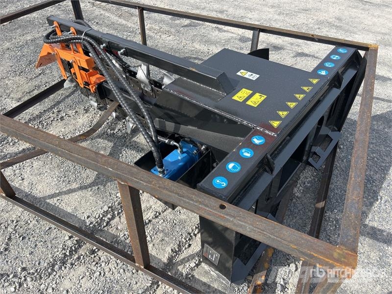  Mower King ECSSCT72 60 in Skid Steer Trencher (Unu 트렌처