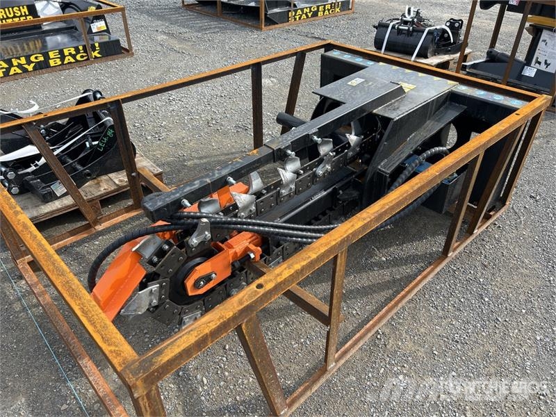  Mower King ECSSCT72 60 in Skid Steer Trencher (Unu Rovokopači freze za kanale Trenčeri