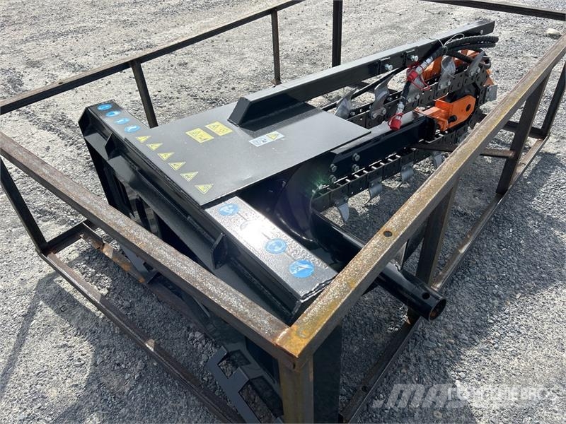  Mower King ECSSCT72 60 in Skid Steer Trencher (Unu 트렌처