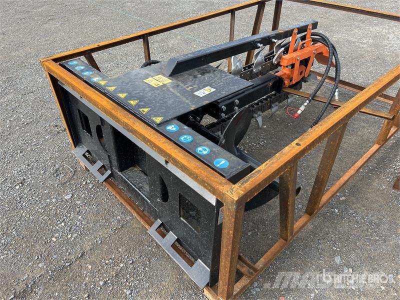  Mower King ECSSCT72 60 in Skid Steer Trencher (Unu Rovokopači freze za kanale Trenčeri