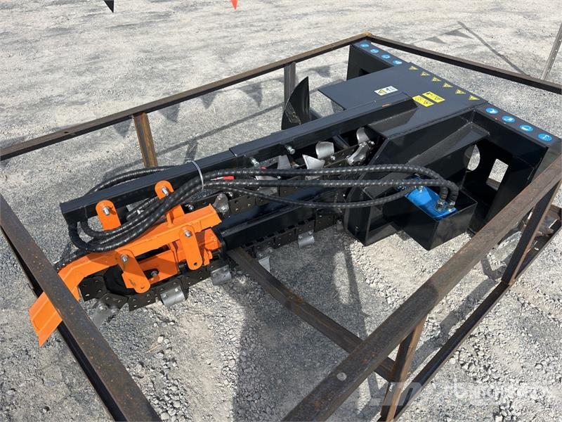  Mower King ECSSCT72 60 in Skid Steer Trencher (Unu 트렌처