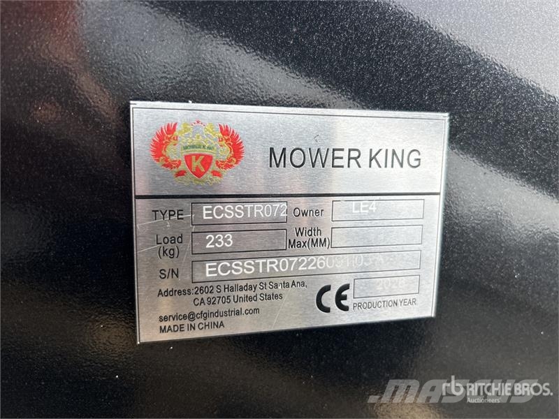 Mower King ECSSTR072 72 in Skid Steer Tiller (Unus Брани и ротационни рали
