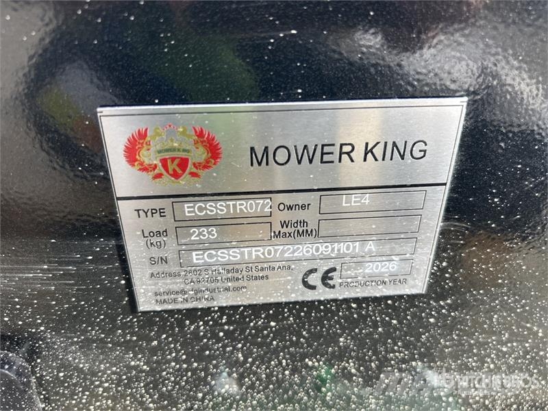 Mower King ECSSTR072 72 in Skid Steer Tiller (Unus Брани и ротационни рали