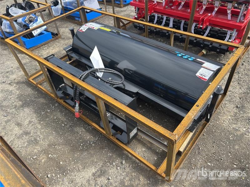  Mower King SSAB72 72 in Skid Steer Broom (Unused) Brushes