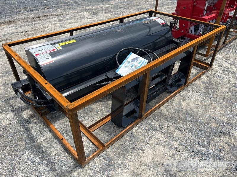 Mower King SSAB72 72 in Skid Steer Broom (Unused) Brushes