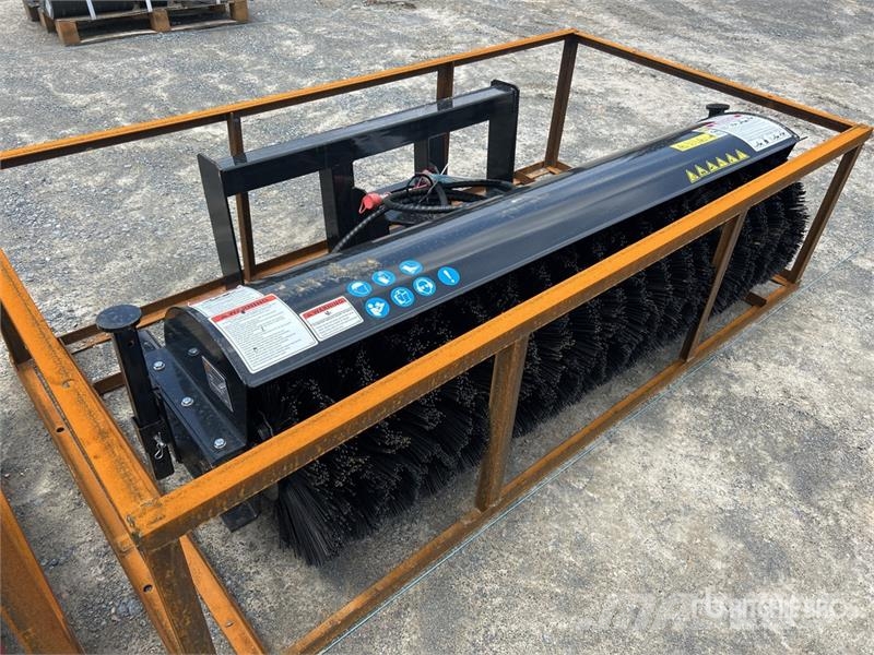 Mower King SSAB72 72 in Skid Steer Broom (Unused) Brushes