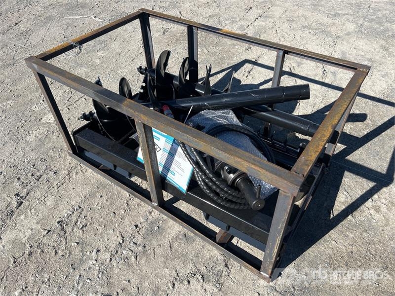  Mower King SSECAG-Y Skid Steer Auger (Unused) Boren
