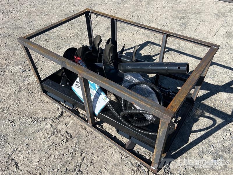  Mower King SSECAG-Y Skid Steer Auger (Unused) Boren