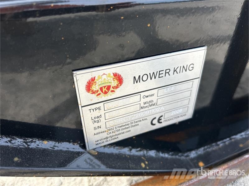 Mower King SSRC 72 in Skid Steer Brush Cutter (Unu 牽引式モア/芝刈り機