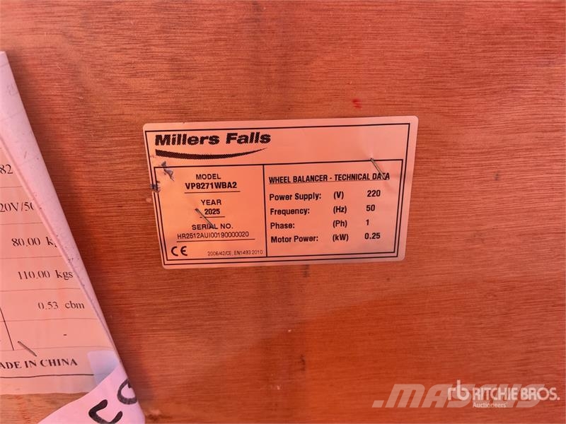 MultiQuip 24" Wheel Balancer (Unused) Other components
