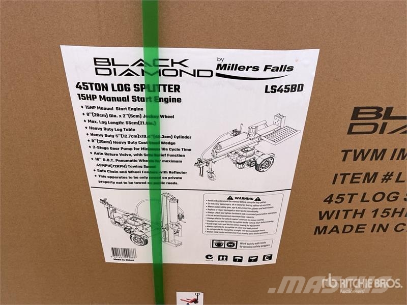 MultiQuip 45 t Log Splitter (Unused) Fendeuse, Scie