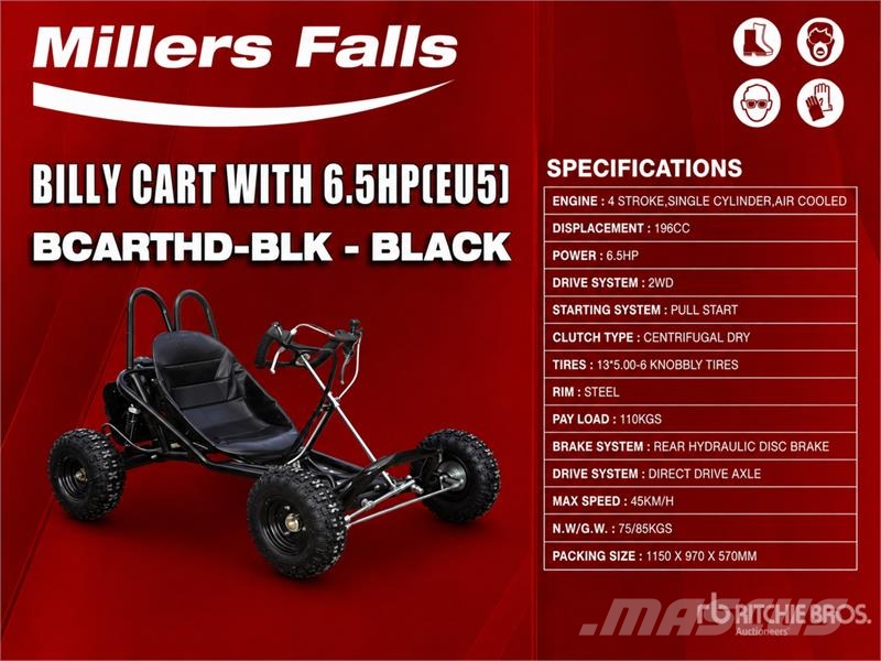 MultiQuip 6.5 hp Billycart (Unused) Overige componenten