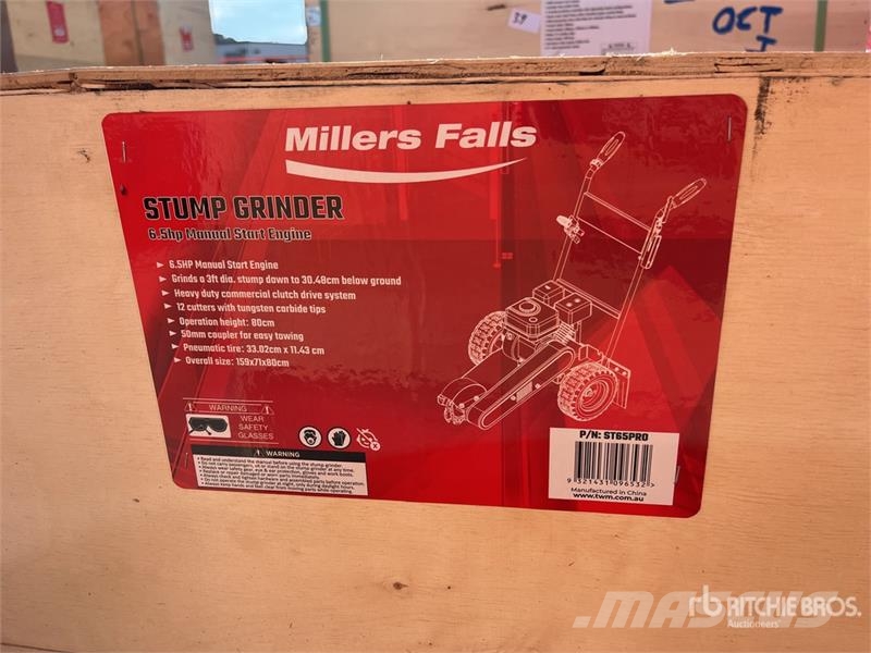 MultiQuip 6.5 hp Stump Grinder Tree Trimmer (Unused) Other components