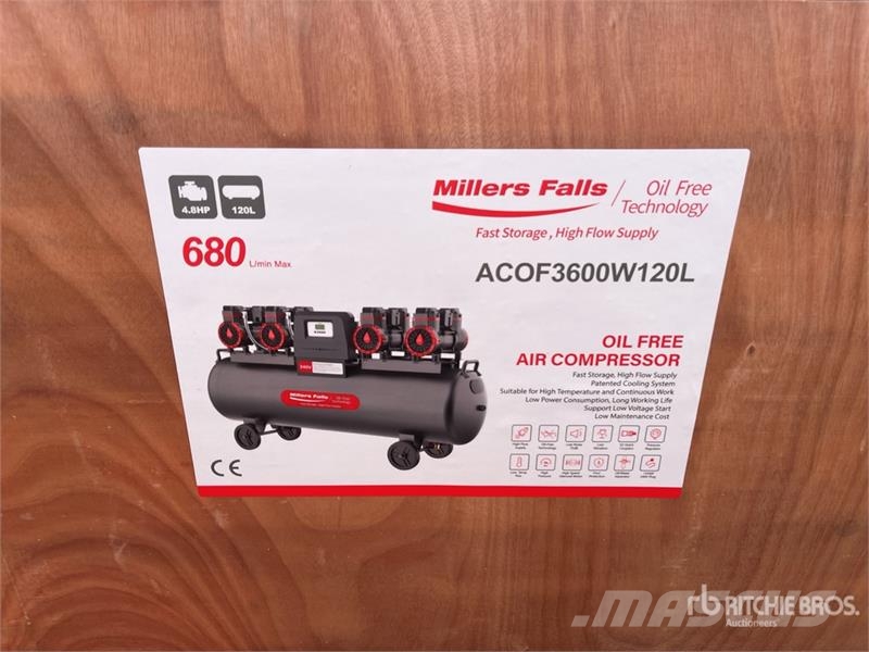 MultiQuip ACOF3600W120L Mobile 120 L Air Compressor (Unused) Compressors