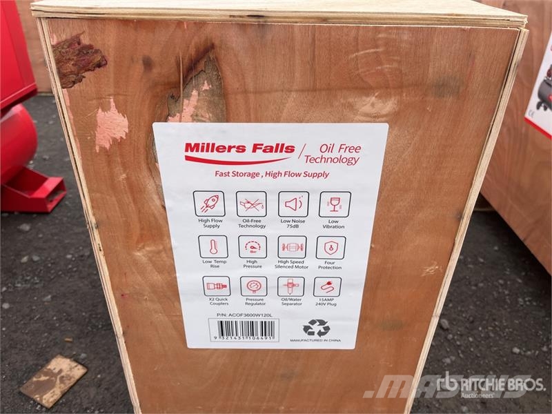 MultiQuip ACOF3600W120L Mobile 120 L Air Compressor (Unused) Compressors