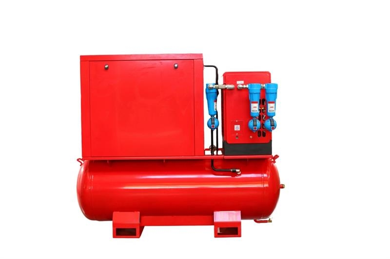 MultiQuip ACSE15500DF 67 cfm Skid-Mounted Electric Screw Air Kompressorer