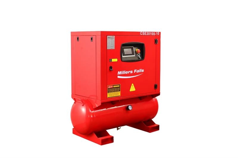 MultiQuip ACSE30100-10 Skid-Mounted Electric 100 L Screw Air Kompressoren
