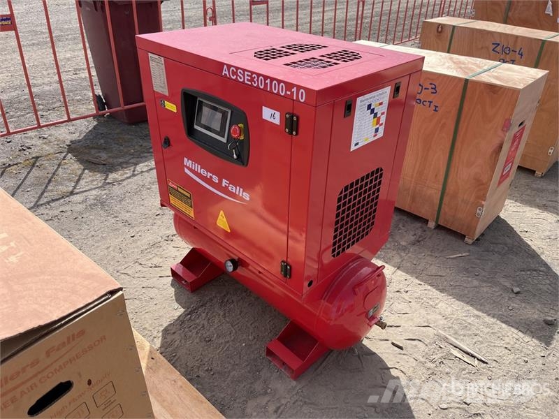 MultiQuip ACSE30100-10 Skid-Mounted Electric 100 L Screw Air Kompressoren