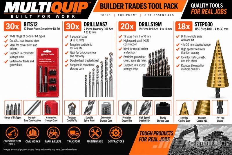 MultiQuip Builder Trades Tool Pack (Unused) Ostale komponente