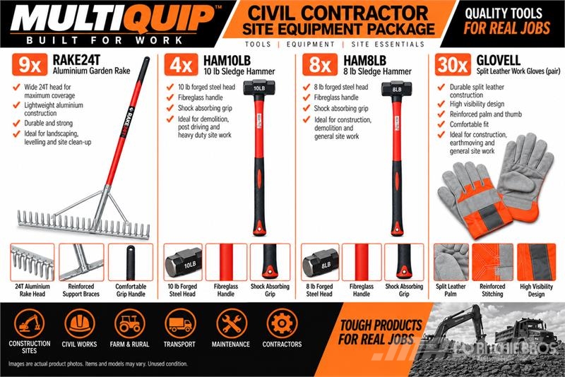 MultiQuip Civil Contractor Site Pack (Unused) Ostale komponente