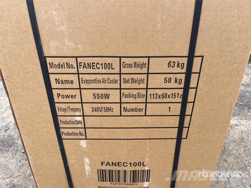 MultiQuip FANEC100L Evaporator Air Conditioner (Unused) Šildymo ir šaldymo įranga