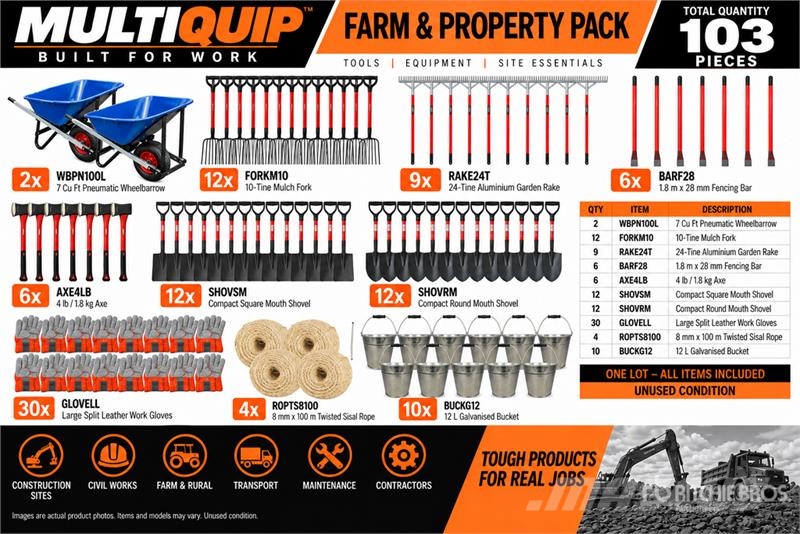 MultiQuip Farm & Property Pack (Unused) Ostale komponente