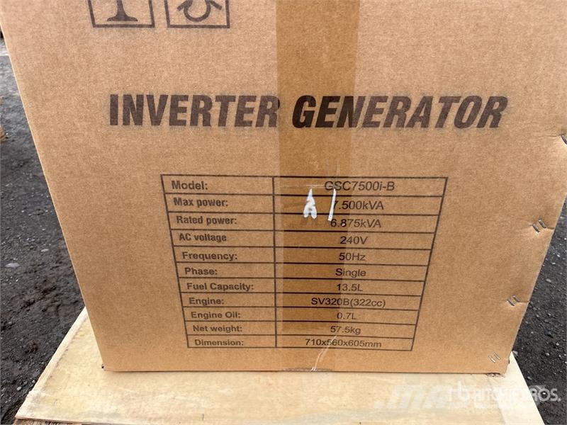 MultiQuip GSC7500i-B 7.5 KVA Generator Set (Unused) Diesel Generators