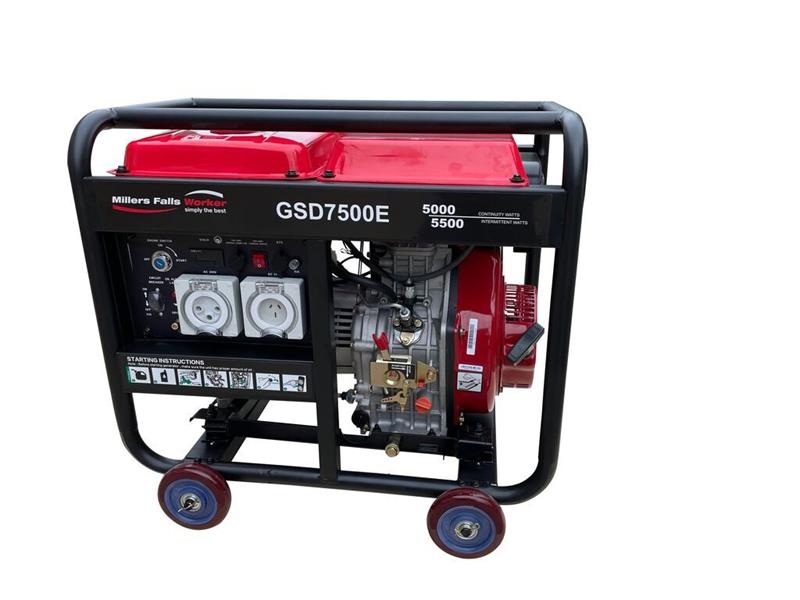 MultiQuip GSD7500E 6.8 kVa Generator Set (Unused) Diesel Generators