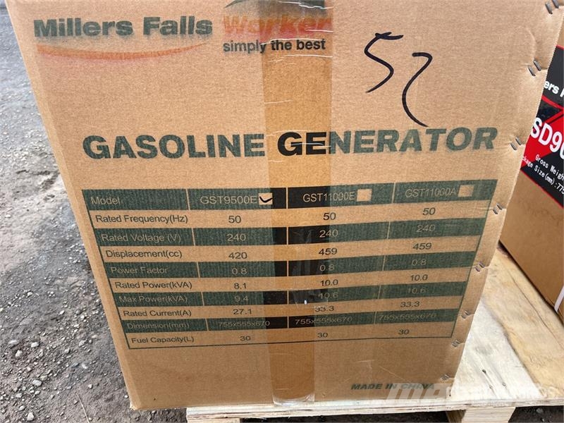 MultiQuip GST9500E 9.36 kVa Generator Set (Unused) Diesel Generators