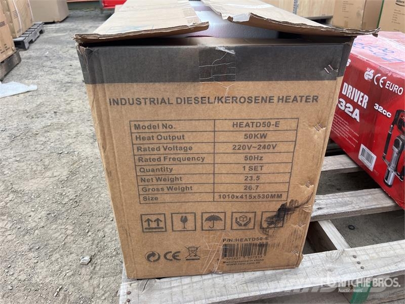 MultiQuip HEATD50-E 50 KW Diesel Space Heater (Unused) Ogrevalna in odtajevalna oprema