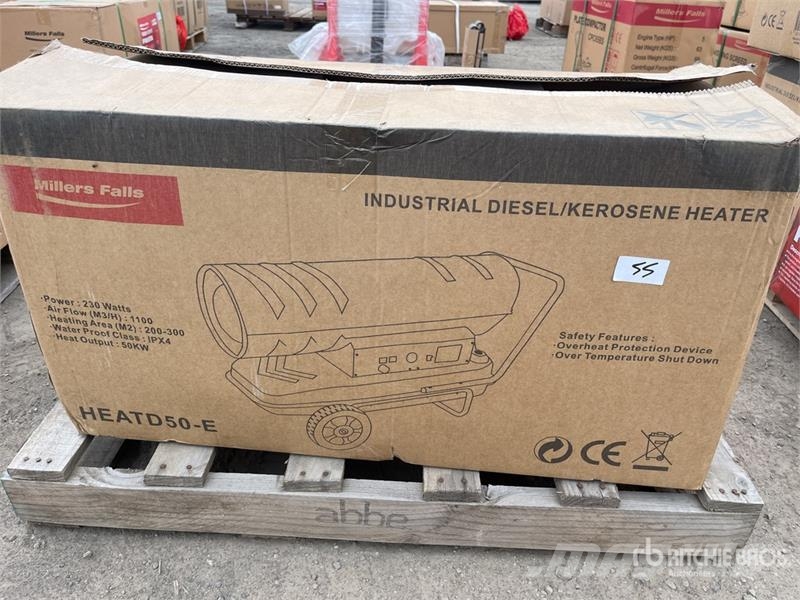 MultiQuip HEATD50-E 50 KW Diesel Space Heater (Unused) Ogrevalna in odtajevalna oprema