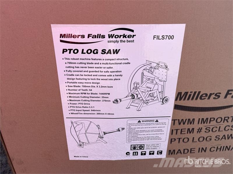 MultiQuip Log Saw (Unused) Other components