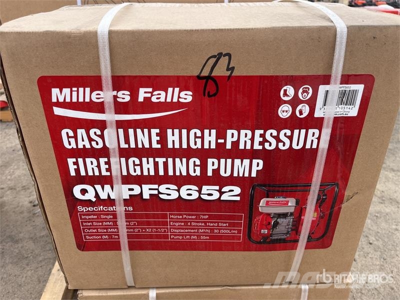 MultiQuip of (2) Multiquip QWPFS652 2" Firefighter Water Pum Wasserpumpen